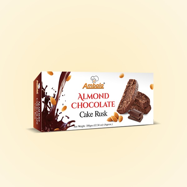 Almond Chocolate Cake Rusk
